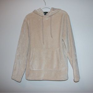 S Cream Teddy Bear Hoodie from Forever21